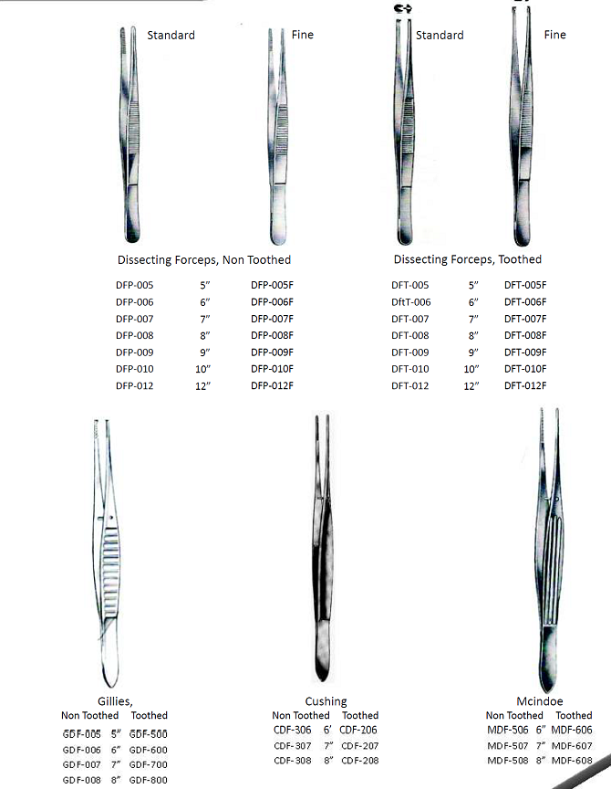 dissecting forceps